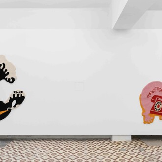 Sara Korshøj Christensen, It's true...I dream it myself! Exhibition view. Courtesy of Galeria Nave