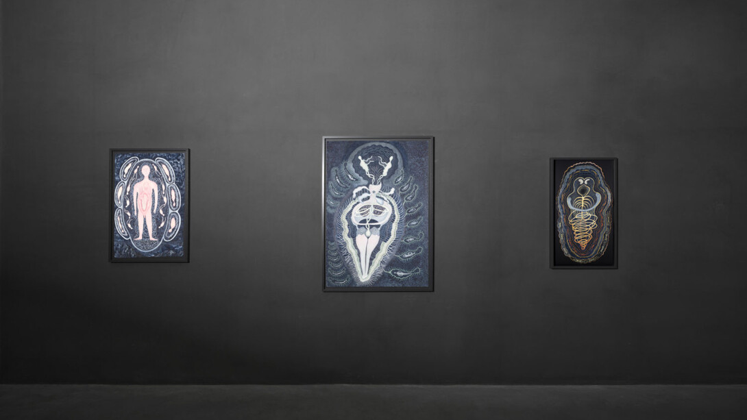 Ann Leda Shapiro, Interconnected worlds, exhibition view. Courtesy of Axel Vervoordt Gallery