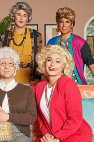 The cast of the “Golden Girls: The Laughs Continue”. (Photo by Jason Bush/Courtesy of Murray & Peter Present)