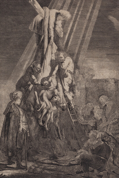 Descendimiento de la cruz (detalle), 1633. Cortesía del Museo Carmen Thyssen