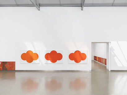 Fredrik Værslev in Portugal, exhibition view. Courtesy of Filomena Soares Gallery