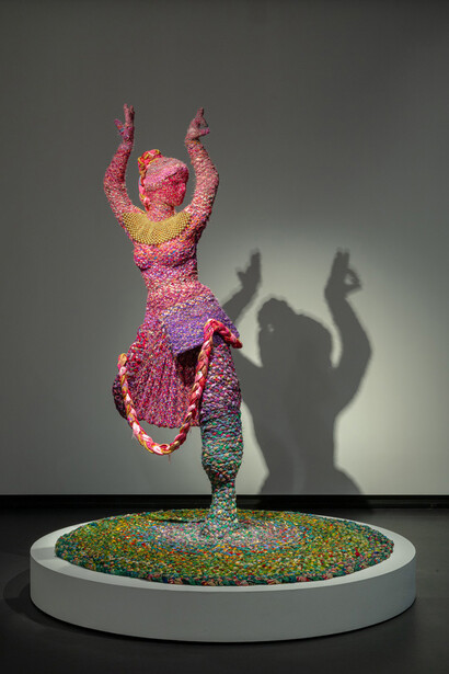 Suchitra Mattai, she arose (from a pool of tears), 2024. Courtesy of the New York Historical