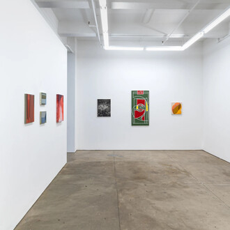 Various artists, Figure in the field, exhibition view. Courtesy of Morgan Lehman Gallery