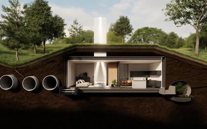 Malcolm Wells war überzeugt, dass die Erdoberfläche primär Pflanzen und der Natur vorbehalten sei, nicht jedoch Gebäuden, Straßen oder großflächigen Versiegelungen aus Beton und Asphalt