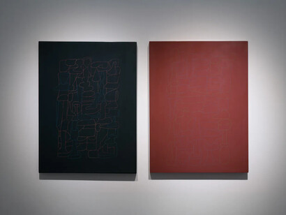 Wu Shan, exhibition view. Courtesy of Galerie du Monde