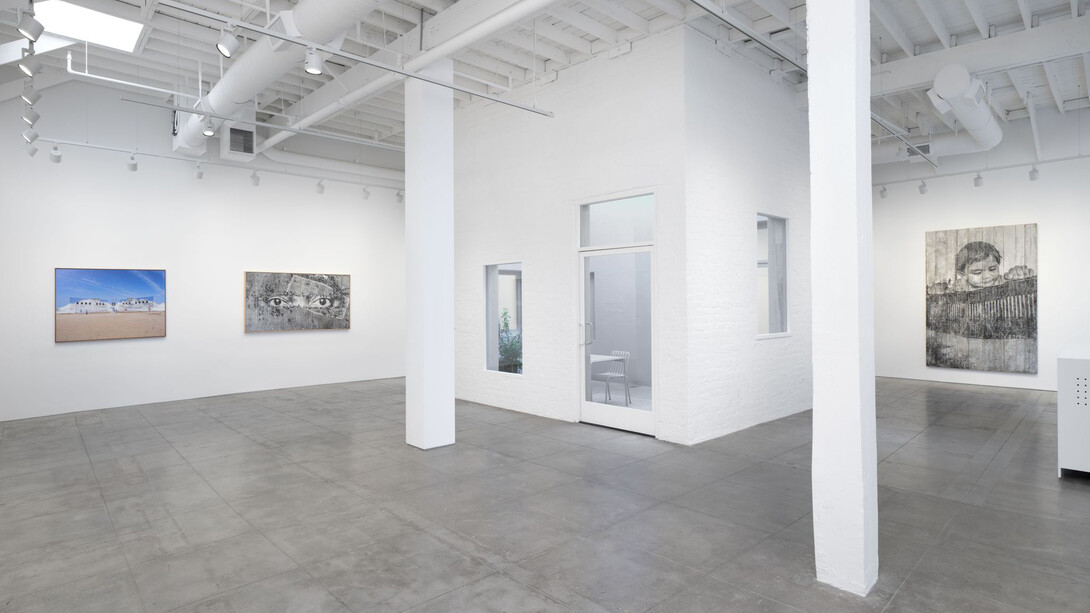 JR, Horizons, exhibition view. Courtesy of Galerie Perrotin