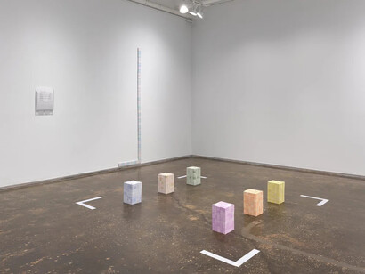 Carolina Paz, Imagining spaces, exhibition view. Courtesy of A.I.R. Gallery