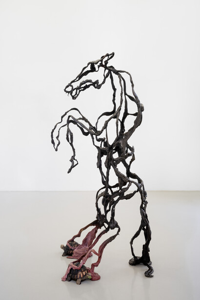 Raphaela Vogel, Stop! (The infinite regress), exhibition view. Courtesy of Galerie Meyer*Kainer