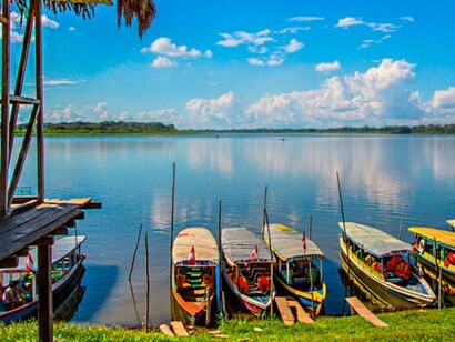Rio Ucayali, Pucallpa, Perù