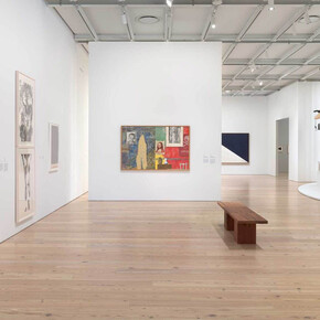 “Sin título” (America), vista de exhibición. Cortesía del Whitney Museum of American Art