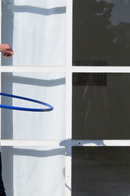 Virginia Zanetti, Infinito presente/hula hoop, 2012, foto Nicolò Burgassi
