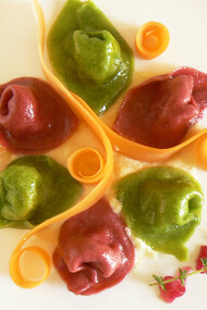 Cappelletti vegan colorati   