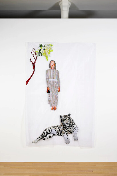 Ana Silva, As guardiãs, exhibition view. Courtesy of Magnin-A Gallery