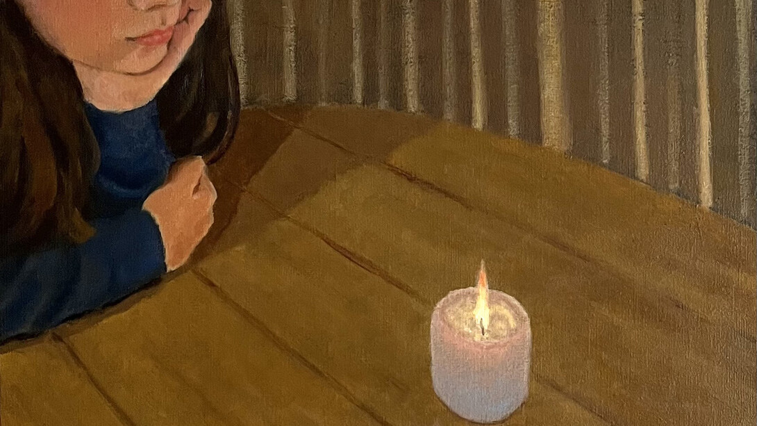 Miho Ichise, Wavering flame (detail), 2024. Courtesy of GR gallery 