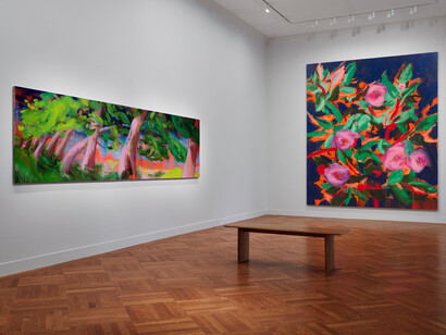 Nicole Wittenberg, All the way, exhibition view. Courtesy of Acquavella Galleries