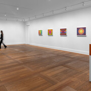 Jeffrey Gibson, This is dedicated to the one I love, exhibition view. Courtesy of Hauser & Wirth