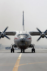 Antonov An-12 aircraft in action, explore images taken at Dubai International Airport (DXB / OMDB), United Arab Emirates