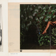 Sanja Iveković. In the Apartment, September 1975 / “Elle,” March 1975. 1975. Gelatin silver print, magazine page and typewritten text by the artist. Committee on Photography Fund. © 2015 Sanja Iveković.