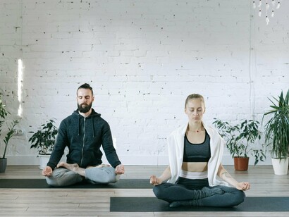 Meditation in yoga: to move from restlessness to clarity, from reaction to awareness, and ultimately from identification with thoughts to recognition of consciousness itself