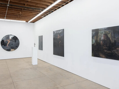 Natia Lemay, Just short of contact, exhibition view. Courtesy of Wilding Cran Gallery 