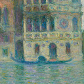 Claude Monet, Venice, Palazzo Dario (detail), 1908. Courtesy of Brooklyn Museum