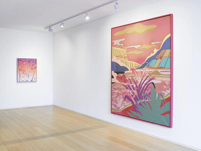 Antoine Carbonne, Fugue, exhibition view. Courtesy of Galerie La Patinoire Royale Bach