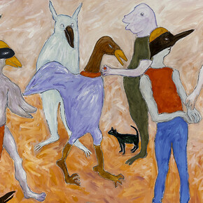 Erica Rutherford, The reunion (detail), 1997. Courtesy of National Gallery of Canada