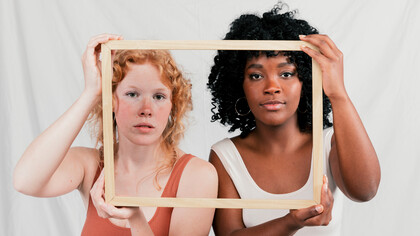 These women stand boldly, challenging the idea that gender roles are biologically predetermined, and embracing the belief that gender is a social construct shaped by power dynamics