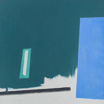 William Perehudoff, OC-62-003 (detail), 1962. Courtesy of Berry Campbell Gallery