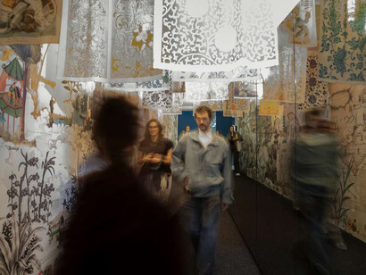 Declinazioni contemporanee #3, vista dell’esposizione. Cortesia del Museo d’Arte Orientale