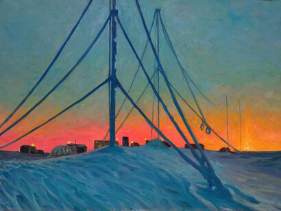 I.P. Ruban, Not for tourists, 1964. Courtesy of New Tretyakov Gallery 