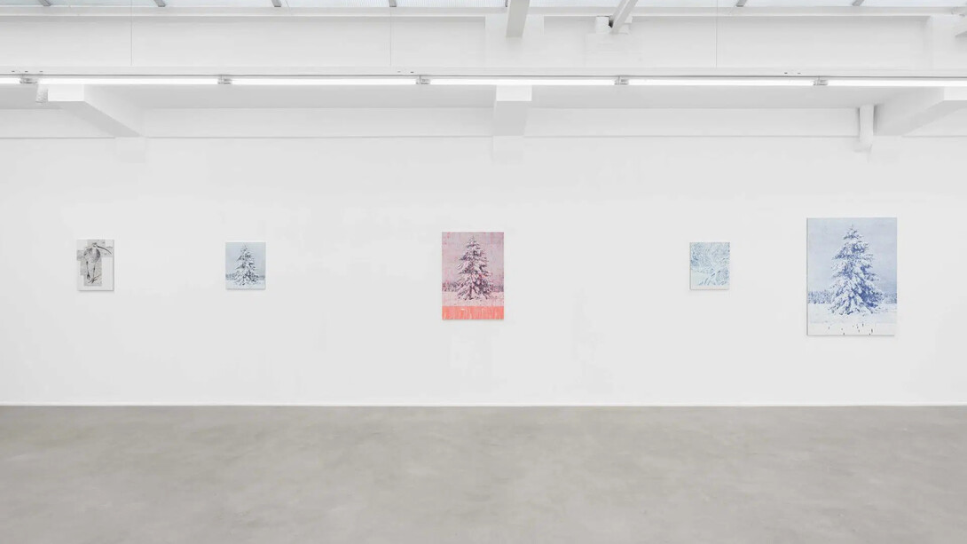 Marcel Berlanger, La disparition des limicoles, vue d'exposition. Avec l'aimable autorisation de la galerie Rodolphe Janssen