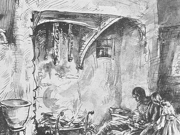 Hareton and his Cousin, by Edna Clarke Hahll