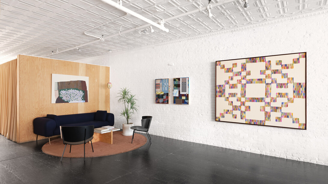 Various artists, And, repeat, exhibition view. Courtesy of Uprise Art