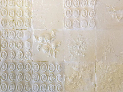 Yasmine El Meleegy, Red gold, exhibition view. Courtesy of Mattress Factory