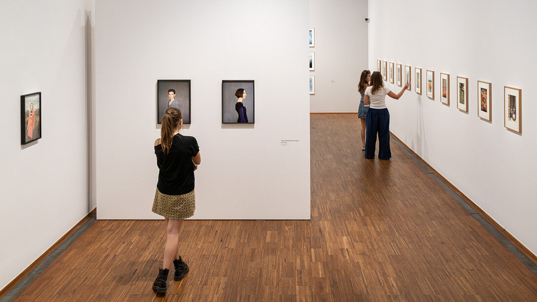 Jitka Hanzlová, Identities, exhibition view. Courtesy of Albertina Museum
