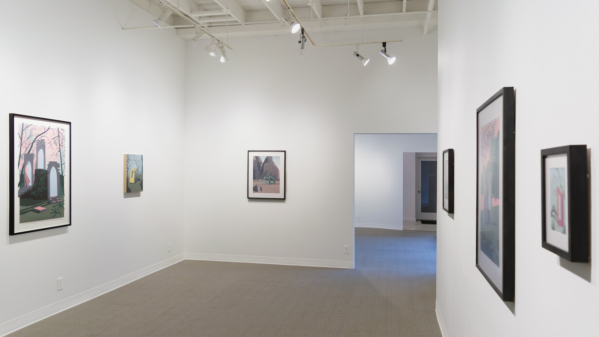 Heather Lee Birdsong, Forgetting and remembering, exhibition view. Courtesy of Russo Lee Gallery