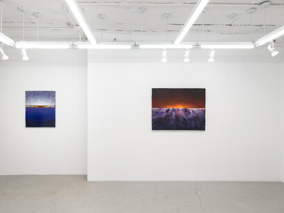 Peter Brock, The end of the myth, exhibition view. Courtesy of Nicelle Beauchene Gallery