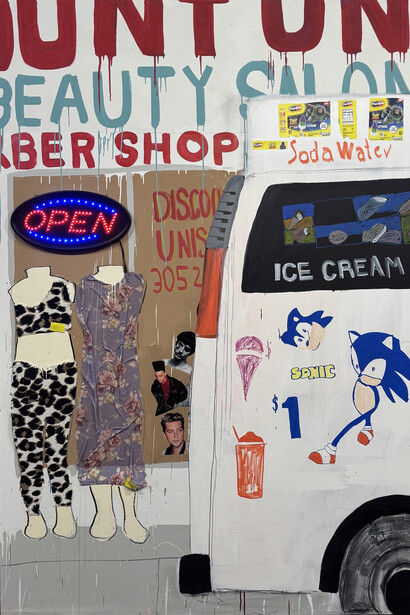 Hermes Berrio, Abuela said si, 2025. Courtesy of The Camp Gallery