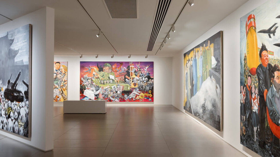 Various artists, The hooligans, exhibition view. Courtesy of White Rabbit Gallery