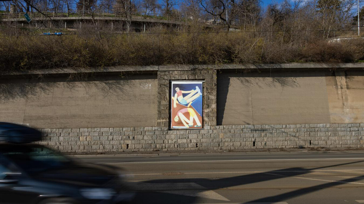 Martina Drozd Smutná, No future girl, exhibition view. Courtesy of Artwall Gallery