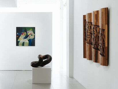 Anniketyni Madian, Metamorphosis, exhibition view. Courtesy of Cuturi Gallery 