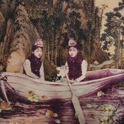 Hung Liu, Double exposure (detail), 2015. © Hung Liu; Courtesy of the estate of the artist and Ryan Lee Gallery