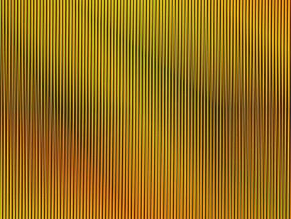 Carlos Cruz-Diez Venezuela, Color aditivo papagayo 1, 2012. Courtesy of Galerie La Patinoire Royale Bach
