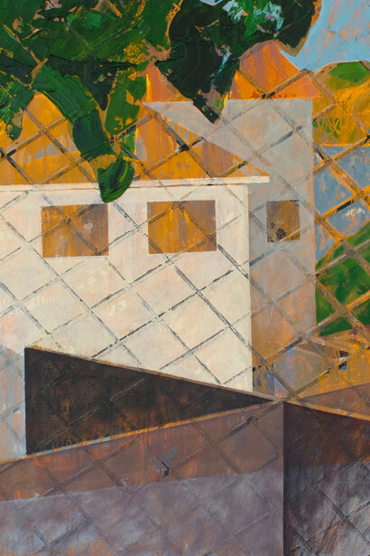 Nick McPhail, Fence, 2025. Courtesy of Massey Klein Gallery