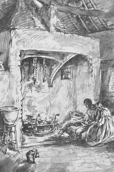 Hareton and his Cousin, by Edna Clarke Hahll