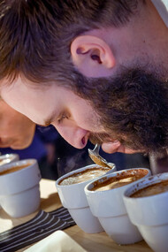 Degustazione di caffè a Taste 2017