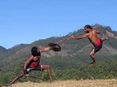 In Kerala, India, warriors practice Kalaripayattu—one of the oldest martial arts in the world