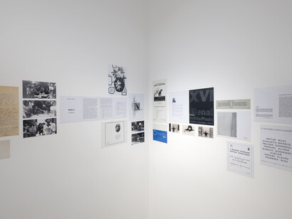 Manuel Alvess, Haute surveillance, vue d'exposition. Avec l'aimable autorisation de la Galerie Jocelyn Wolff