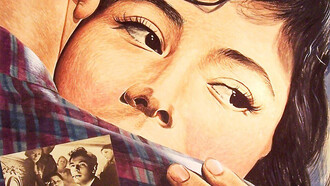 Poster oficial de “Cuando vuelan las grullas” de Mikhail Kalatazov (1957, detalle)